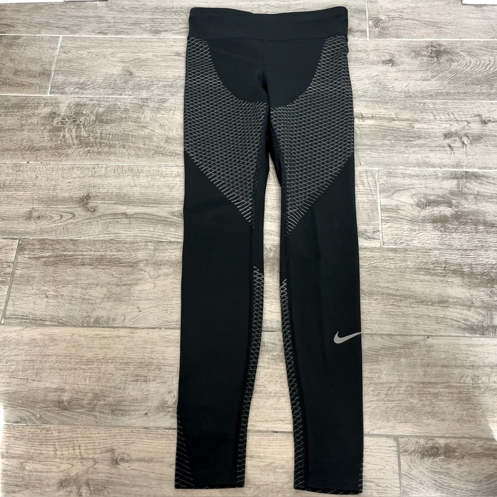 Nike Women’s Zonal Strength Running Tights Compression Pants 831128 Black Size S